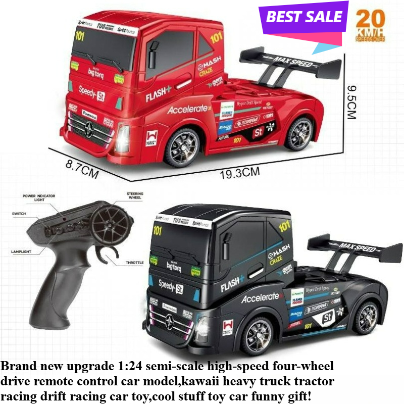 Rc Drift Car 1 24 Scale 4Wd - Cool Stuff Toy Car Funny Gift-Hot