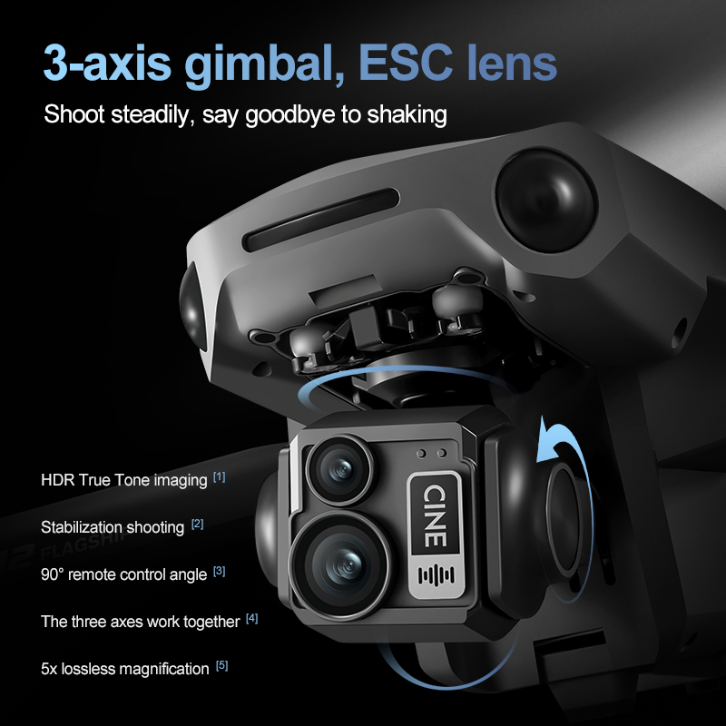 8K 3 Axis Gimbal Brushless 7.2 - Fpv Brushless Rc Drone 4K review and price