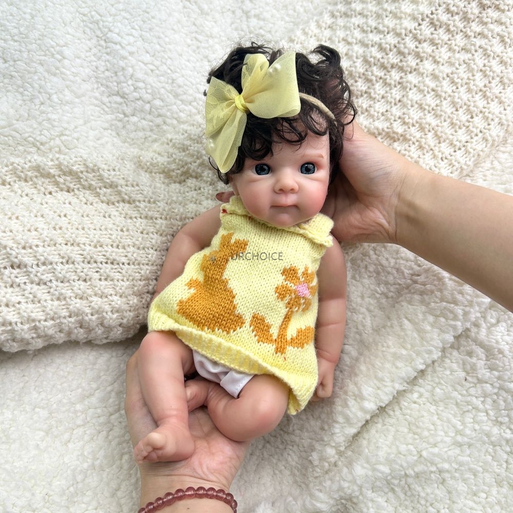 Mini 12Inch Open Eyes Bettie w - Reborn Baby Doll Silicone Realistic review and price