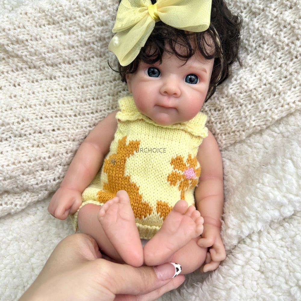 Mini 12Inch Open Eyes Bettie w - Reborn Baby Doll Silicone Realistic review and price