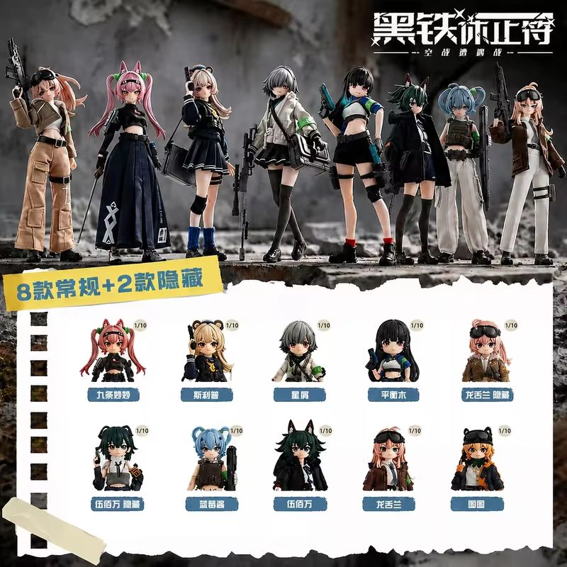 2026 New Eden Toys Black Iron  - Anime Action Figure Blind Box review and price