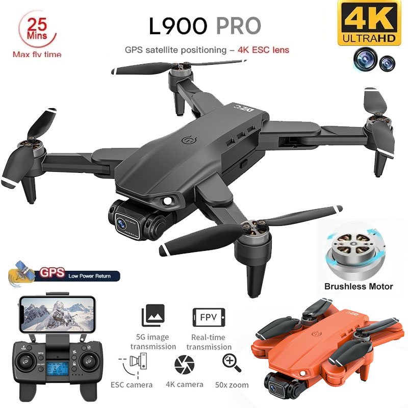 L900 Pro GPS Drone 4K Professi - Fpv Brushless Rc Drone 4K review and price