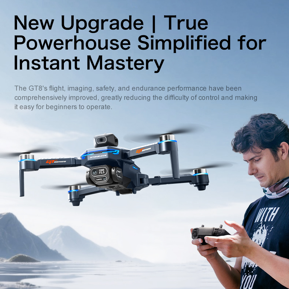Original GT8 Drone 8K Professi - Fpv Brushless Rc Drone 4K review and price