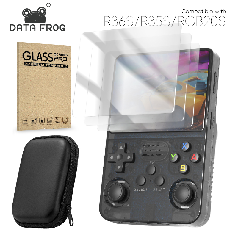 DATA FROG R36S Screen Protecto - Retro Handheld Game Console R36S review and price