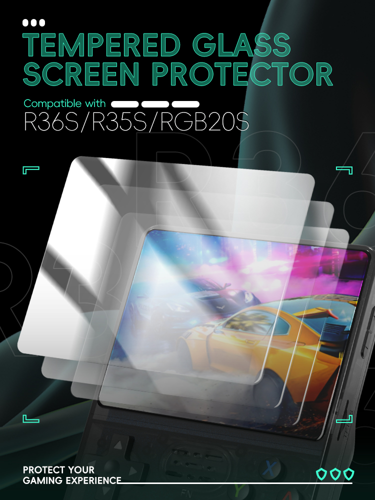 DATA FROG R36S Screen Protecto - Retro Handheld Game Console R36S review and price