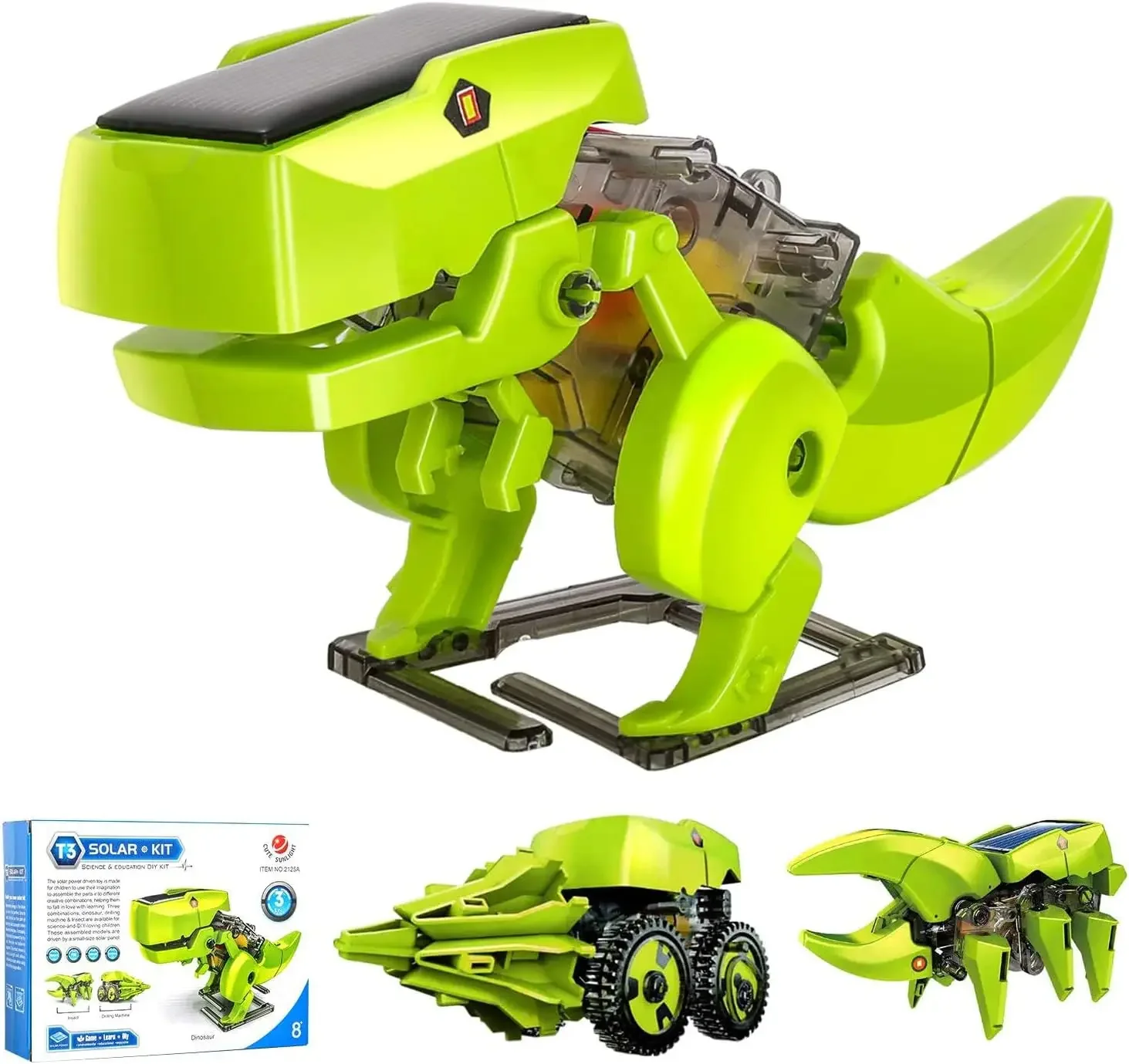 Assemble Solar Robot Kit 3 in  - Stem Solar Robot Kit For Kids review and price
