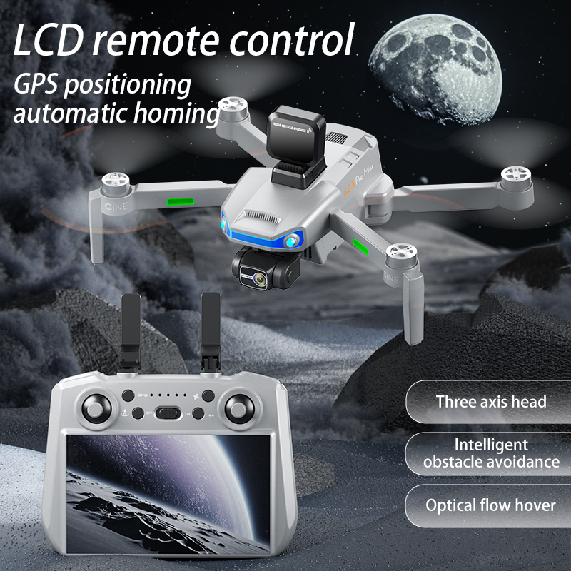 AE3 PRO Max NEW LCD SC GPS Dro - Fpv Brushless Rc Drone 4K review and price