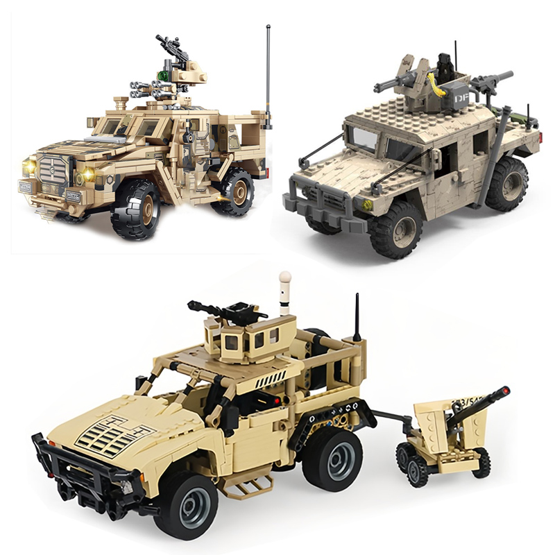 MOC Military Hummer Building B - Lego Compatible Military Tank review and price