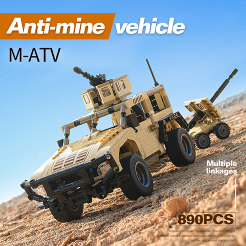 MOC Military Hummer Building B - Lego Compatible Military Tank review and price