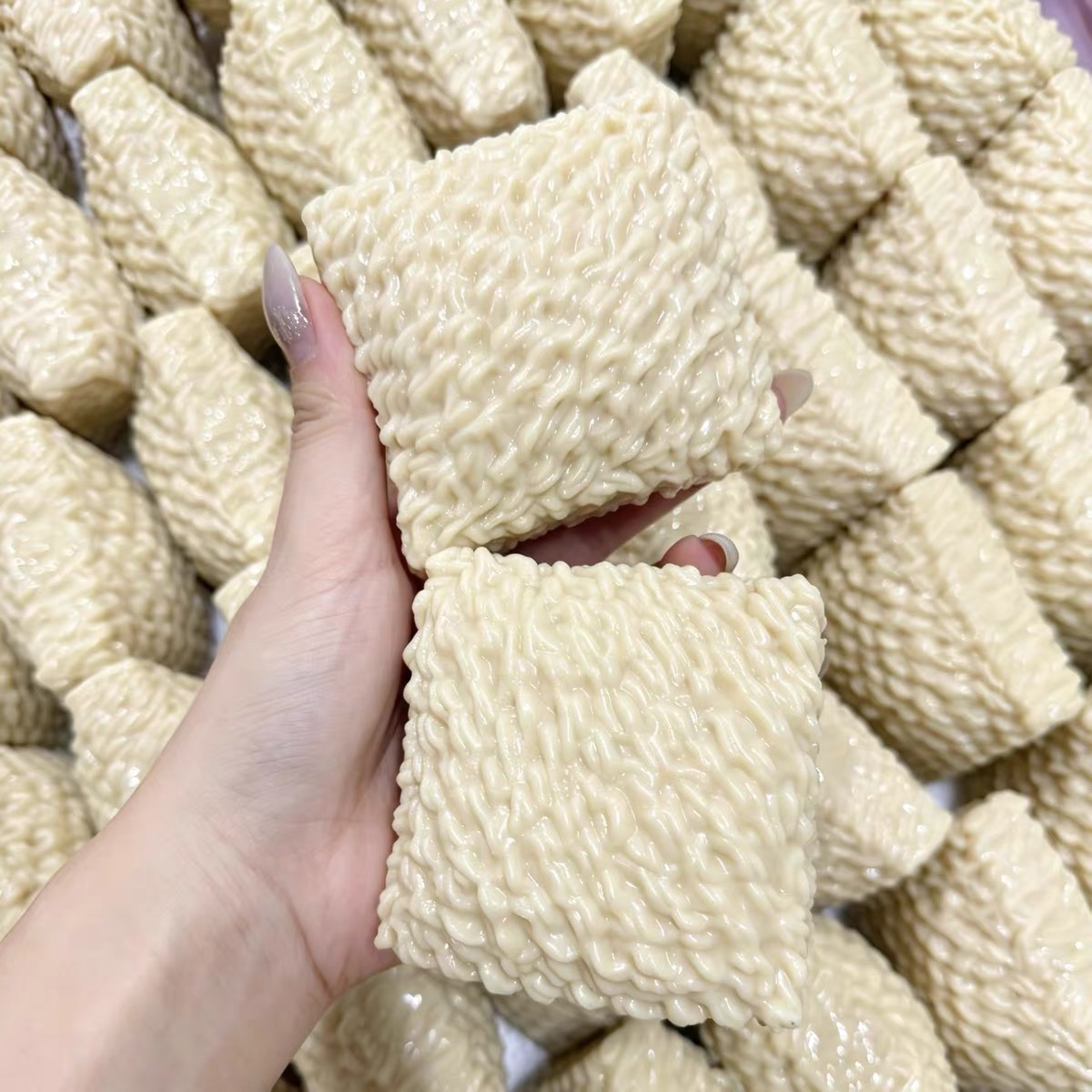 Crunchy Fried Noodles Squishy  - Building Blocks review and price