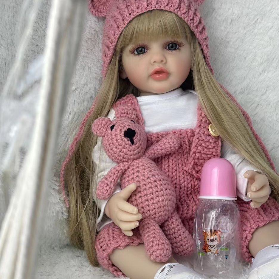 BZDOLL 55cm 22inch Lifelike Re - Reborn Baby Doll Silicone Realistic review and price