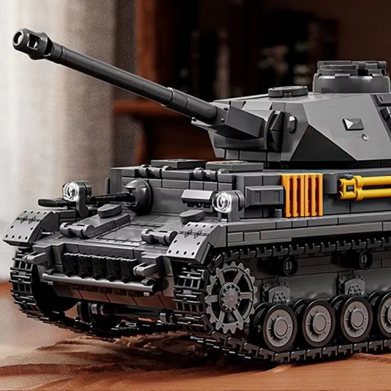 1419 PCS 1:28 GER DE Panzer IV - Lego Compatible Military Tank review and price