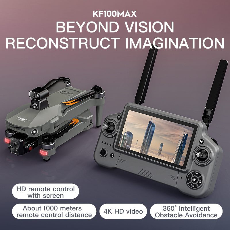 KF100 MAX GPS Drone 4K Camera  - Fpv Brushless Rc Drone 4K review and price