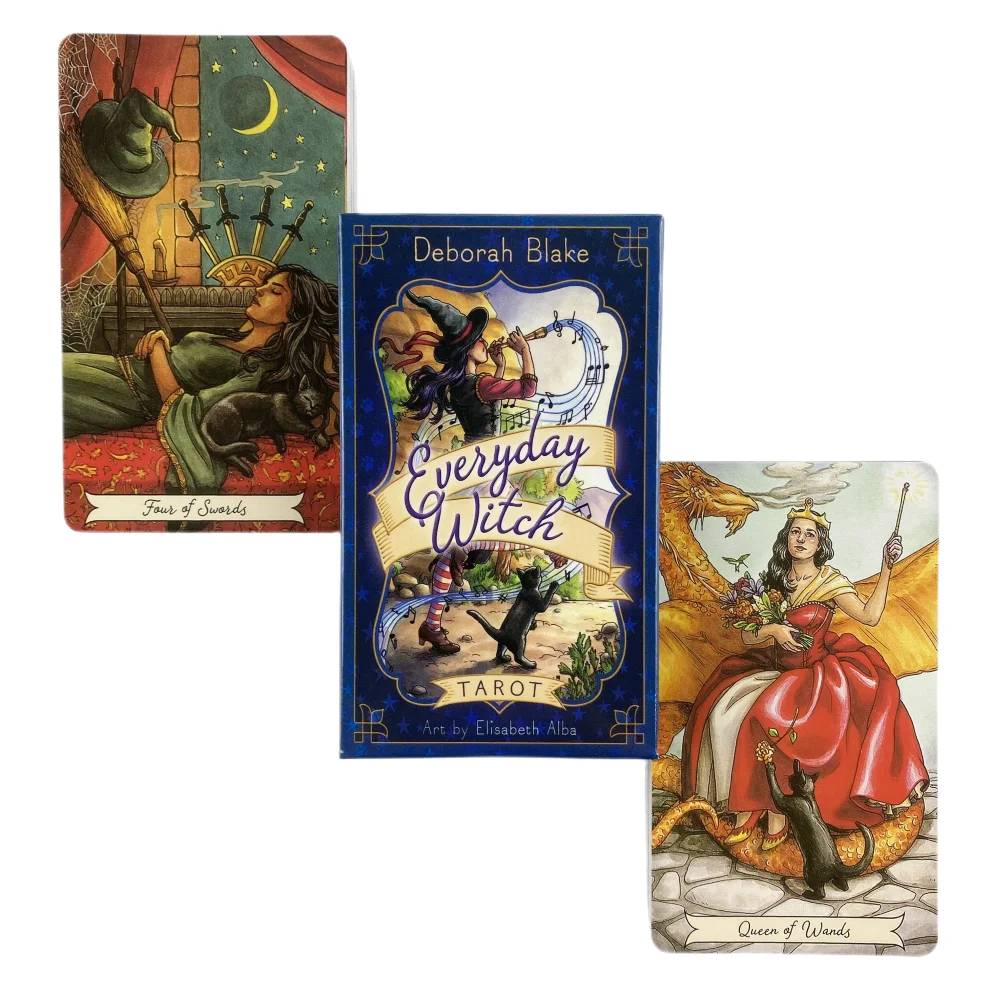 Everyday Witch Tarot Cards Dec - Tarot Cards Deck With Guidebook review and price