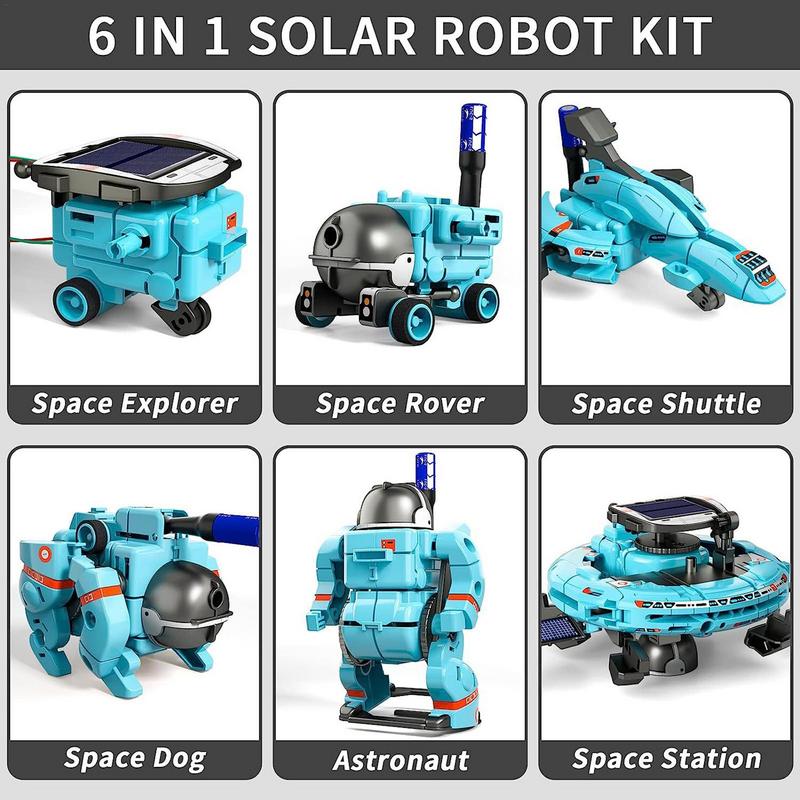 6 In 1 Solar Robot Kit Kids Ed - Stem Solar Robot Kit For Kids review and price