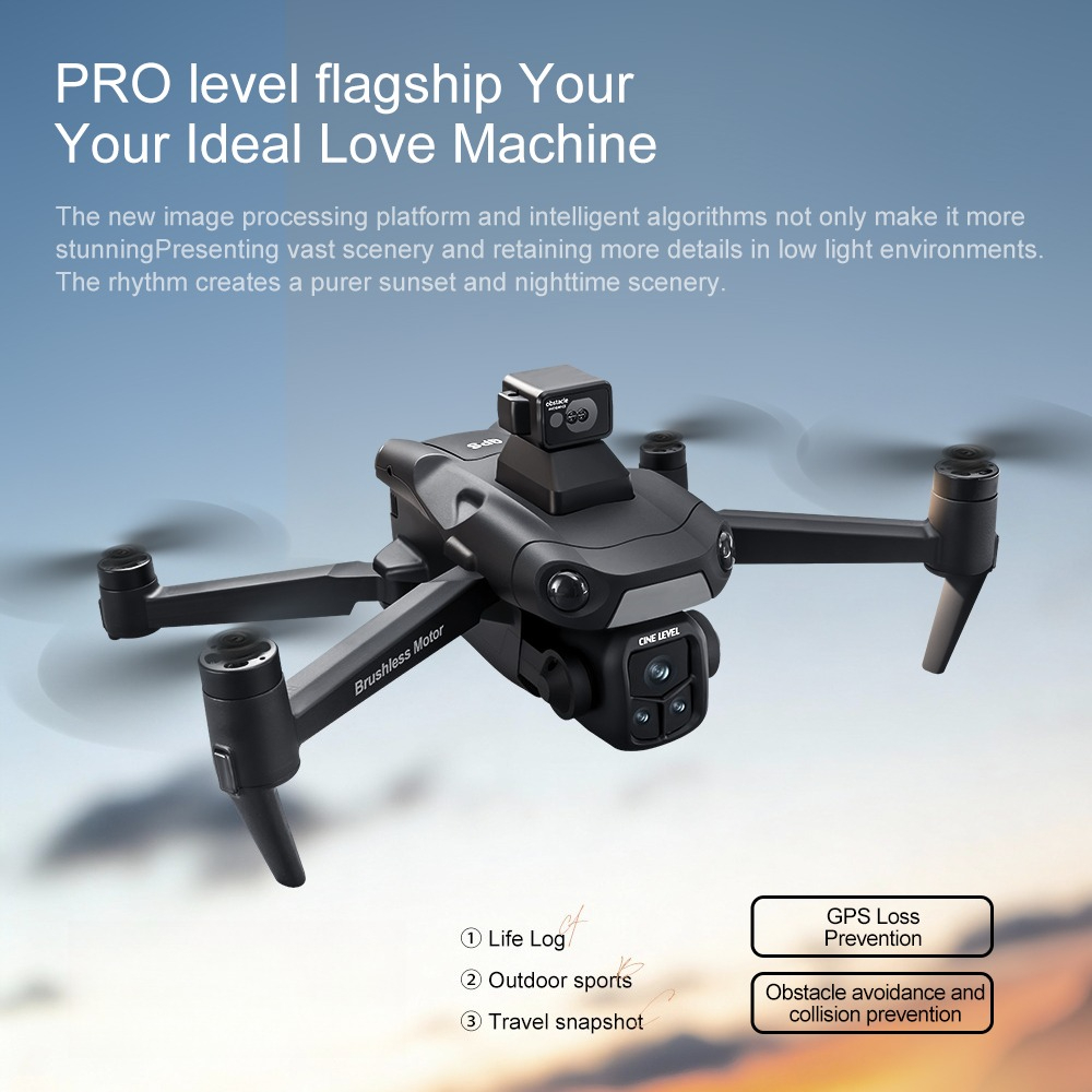 Original A1R3S GPS Foldable Dr - Fpv Brushless Rc Drone 4K review and price