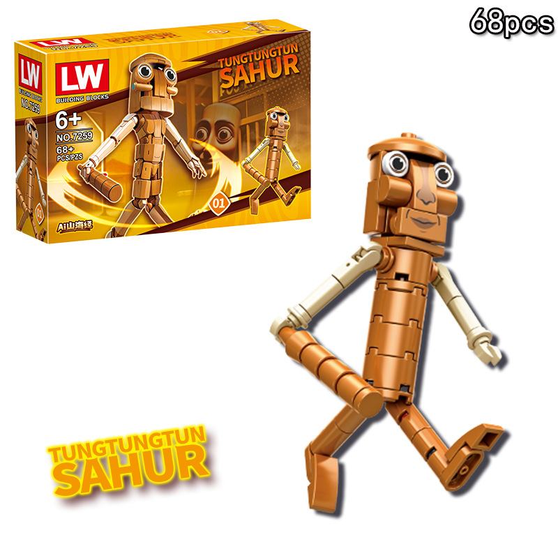 Anime Italian Brainrot Tralale - Anime Action Figure Blind Box review and price