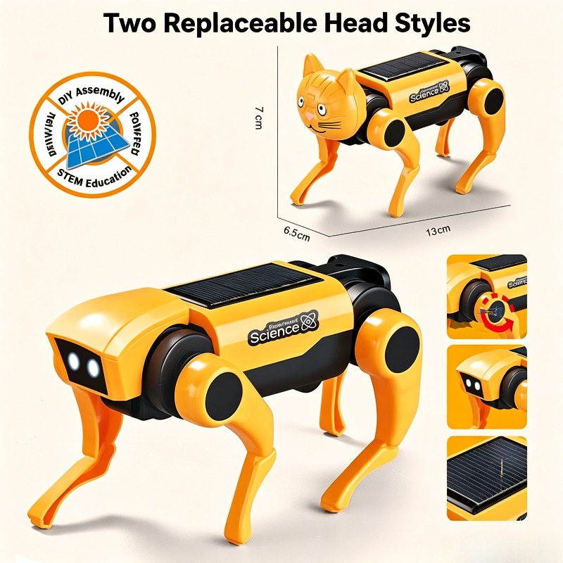 DIY Solar Powered Walking Mech - Stem Solar Robot Kit For Kids review and price