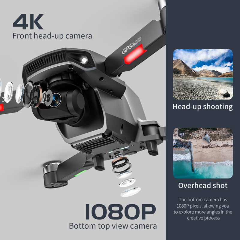 L106 Pro 3 Drone 5G WIFI FPV F - Fpv Brushless Rc Drone 4K review and price
