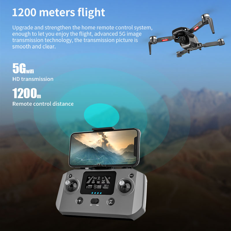 L106 Pro 3 Drone 5G WIFI FPV F - Fpv Brushless Rc Drone 4K review and price