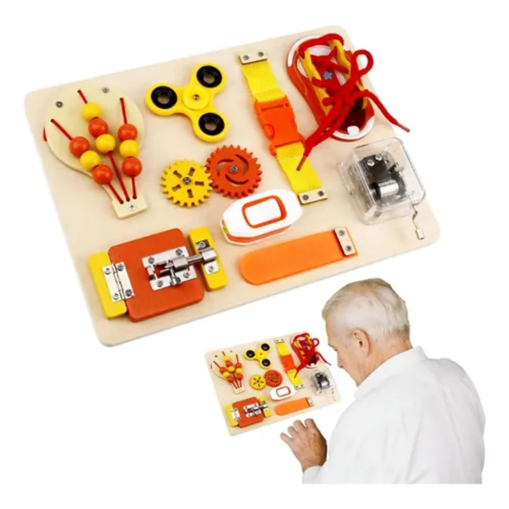 Montessori Wooden Busy Board T - Montessori Wooden Busy Board Toddler review and price