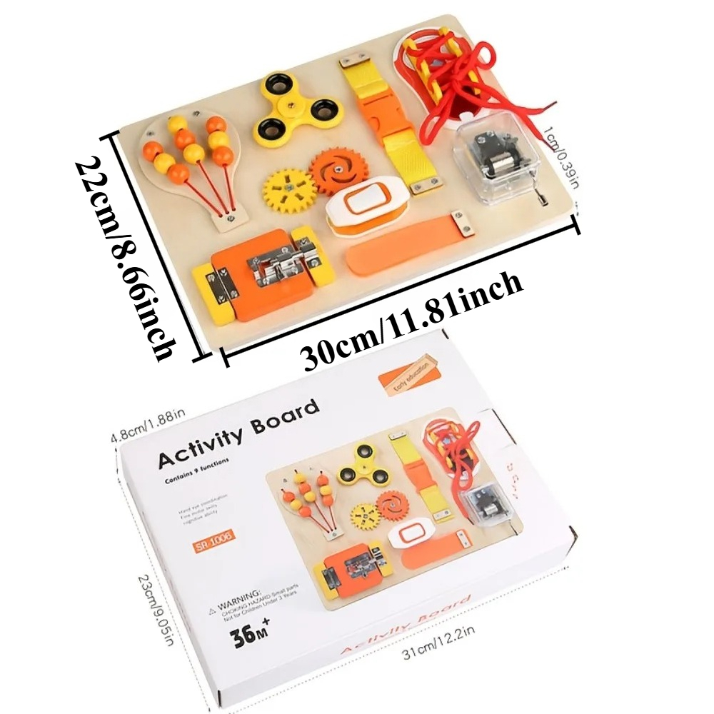 Montessori Wooden Busy Board T - Montessori Wooden Busy Board Toddler review and price