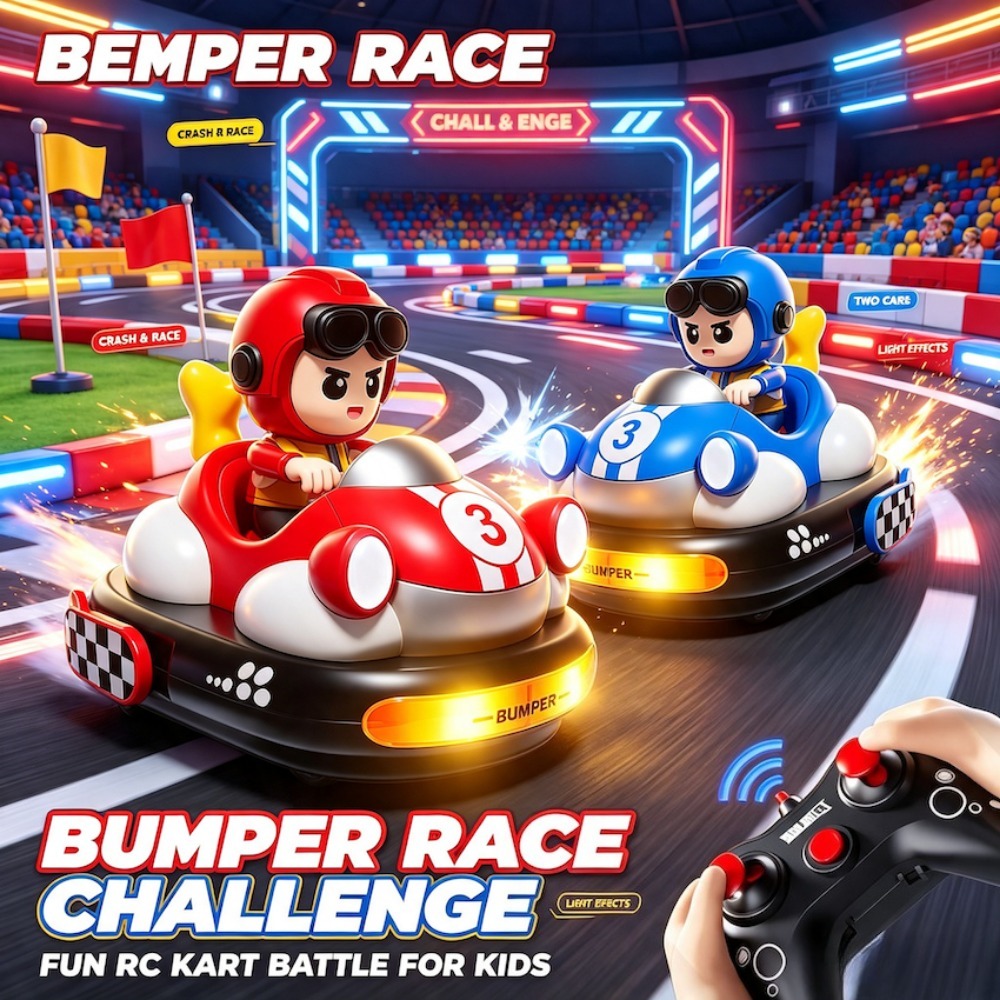 RC Collision Bumper Car Toy 2  - Remote Control Toys review and price