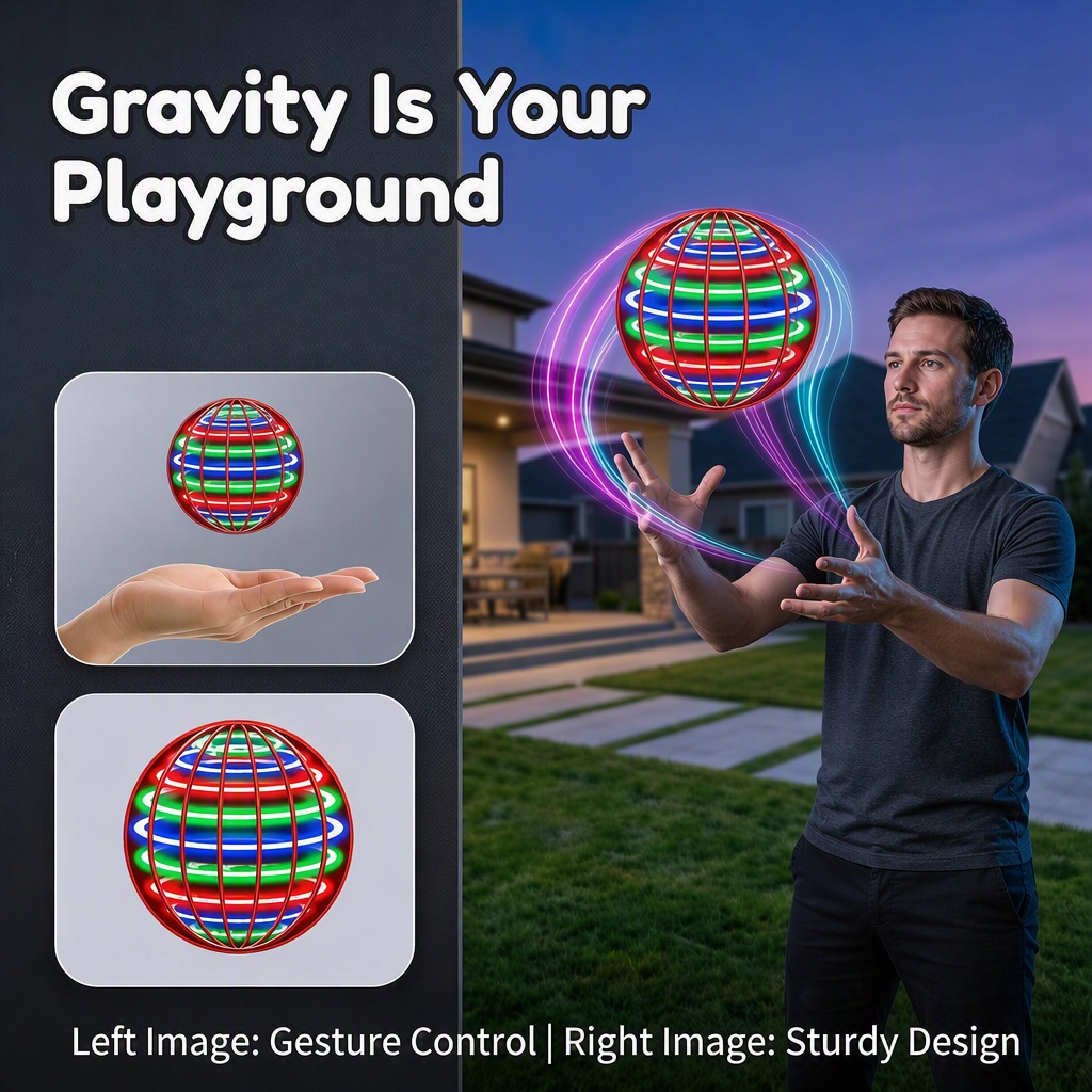 Magic Hand Control Flying Ball - Stem Solar Robot Kit For Kids review and price