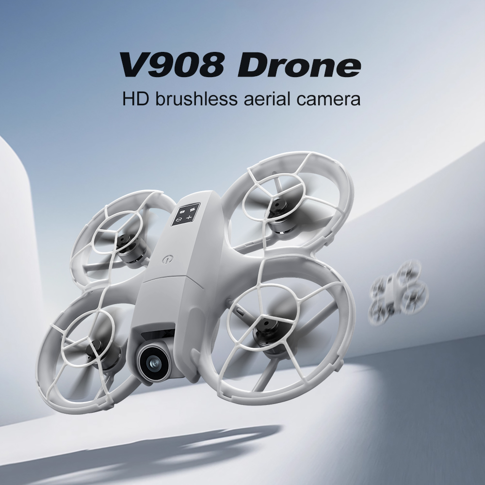 Original V908 Foldable GPS Dro - Fpv Brushless Rc Drone 4K review and price