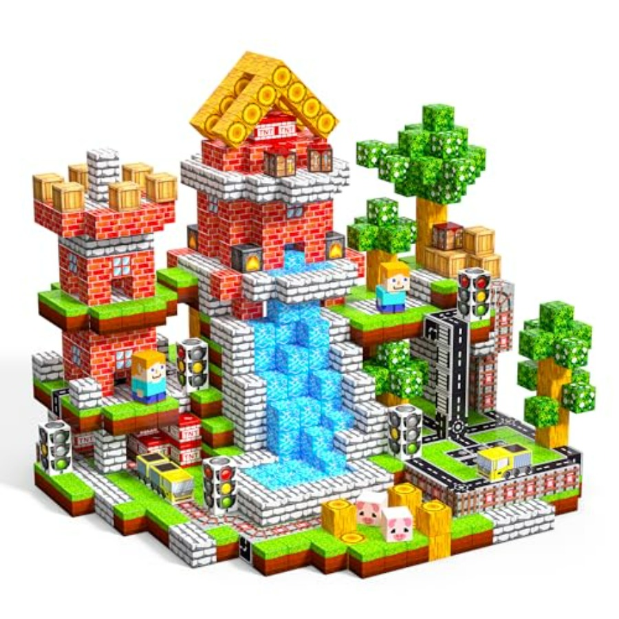 100PCS Magnetic Blocks, 0.8 in - Magnetic Building Tiles Set 100Pcs review and price