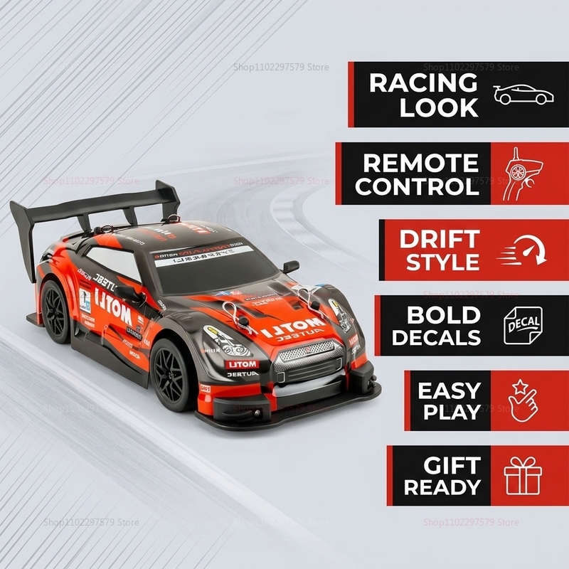 4WD Remote Control Drift Racin - Rc Drift Car 1 24 Scale 4Wd review and price