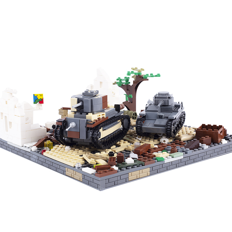 WW2 Japan Military Tank Buildi - Lego Compatible Military Tank review and price