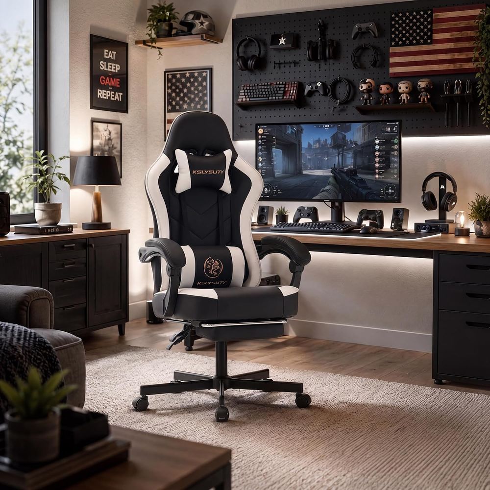 Desk Computer Gaming Chair - H - Video Games review and price
