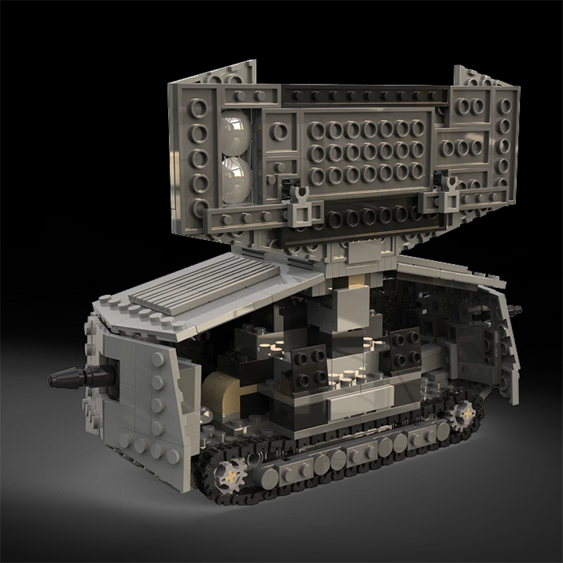 MOC WW1 Germany Military A7V C - Lego Compatible Military Tank review and price